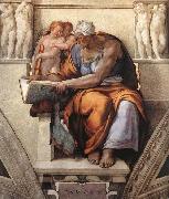 Michelangelo Buonarroti The Cumaean Sibyl painting